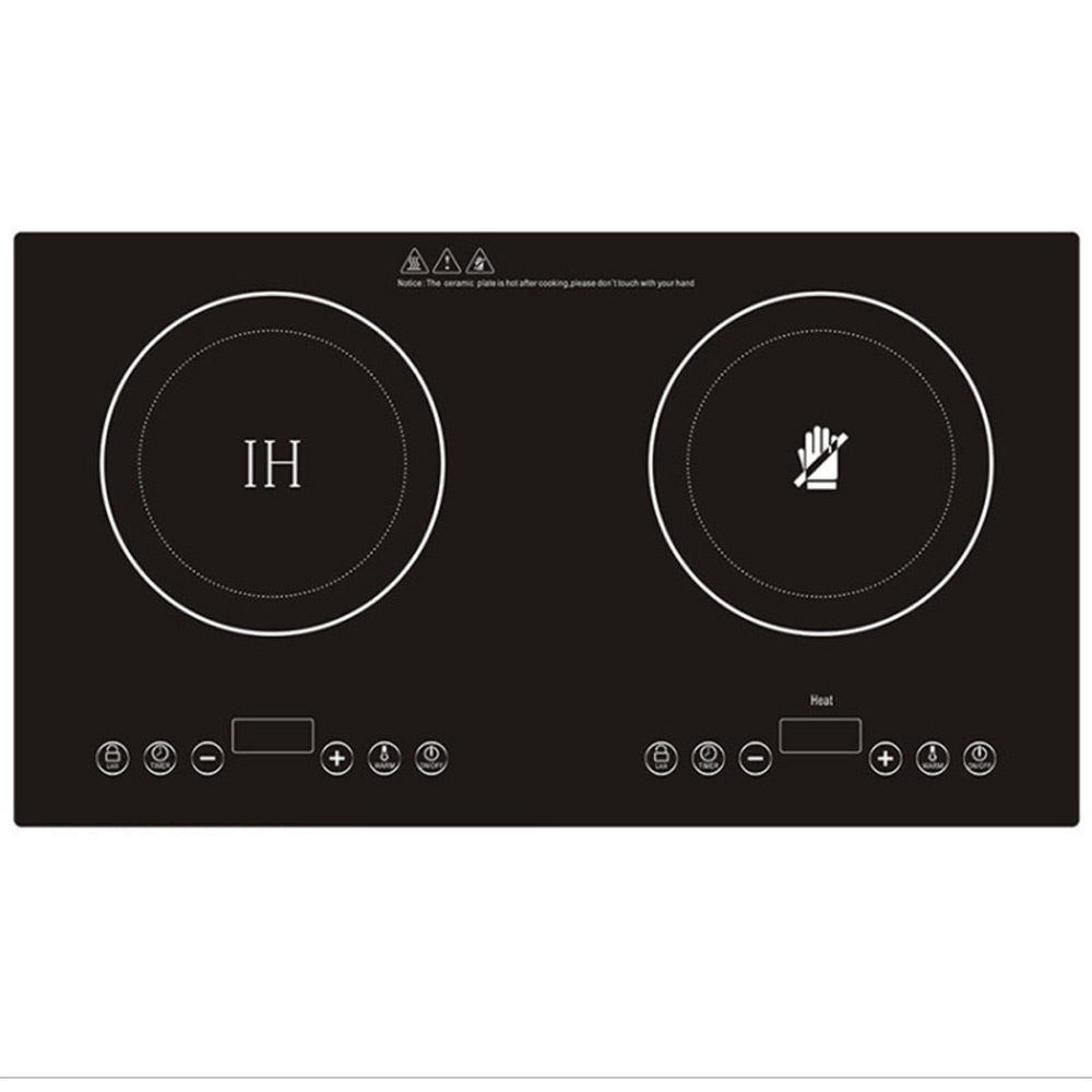 Induction Cooktop Portable - Gömülü Çift İndüksiyonlu Ocak Elektrikli Ocak